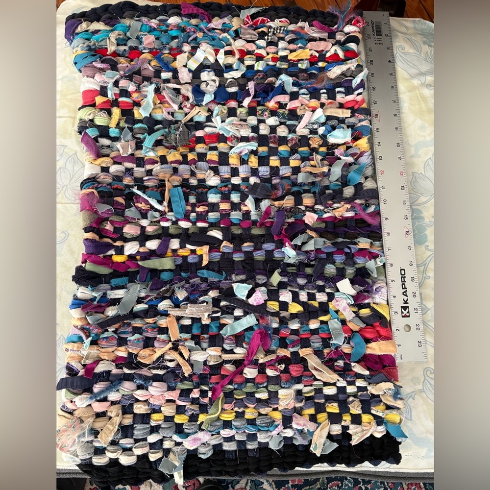 Boho Woven Rug - Picture 3 of 6